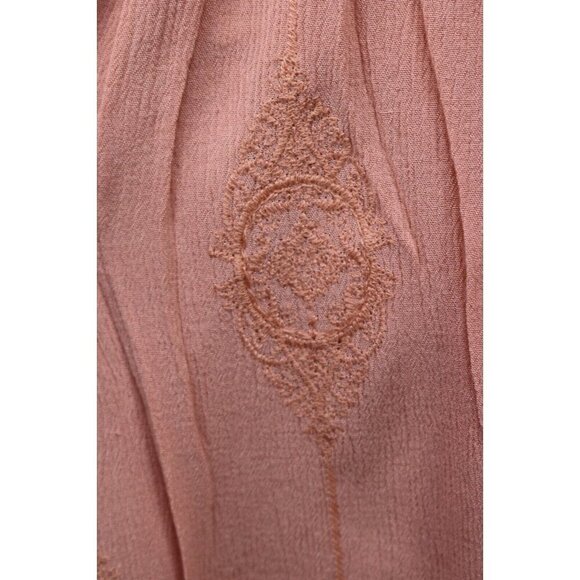 Knox Rose Long Puff Sleeve Embroidered Dress-Size XXL-Boho-Hippie-Pockets - Picture 4 of 12